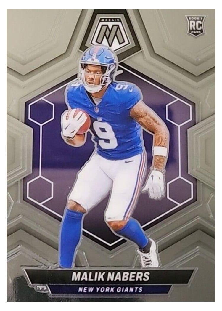 2024 Panini Mosaic Base Set Malik Nabers #306 card