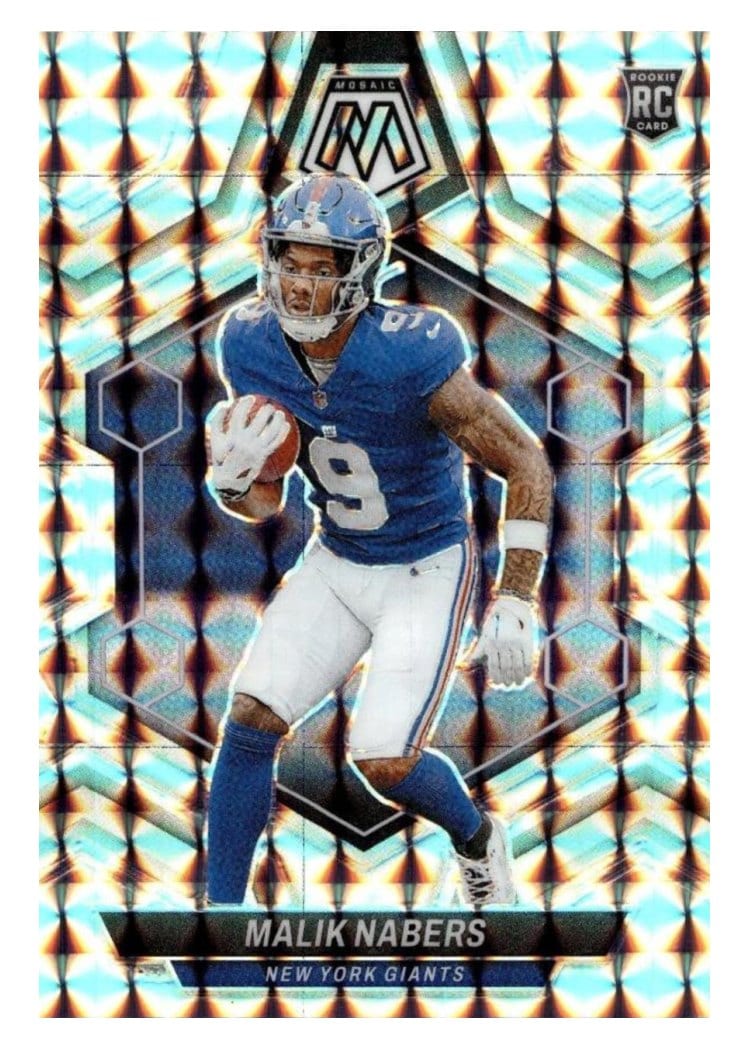 2024 Panini Mosaic Base Set Malik Nabers #306 card