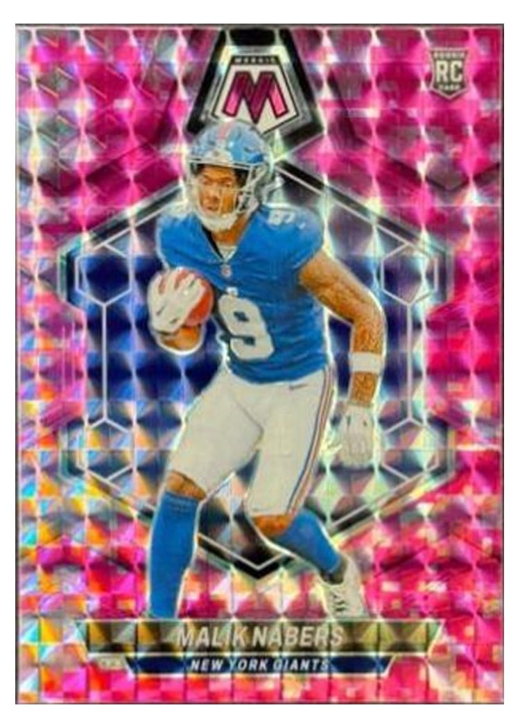 2024 Panini Mosaic Base Set Malik Nabers #306 card