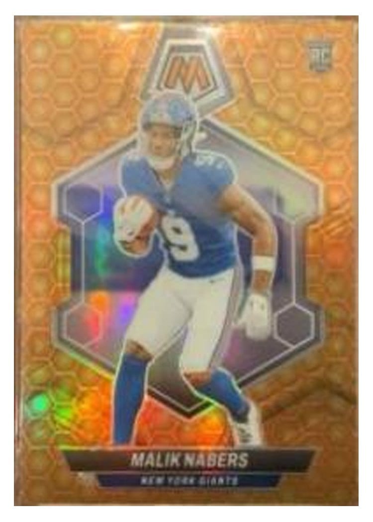 2024 Panini Mosaic Base Set Malik Nabers #306 card
