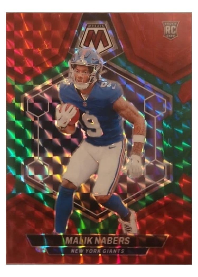 2024 Panini Mosaic Base Set Malik Nabers #306 card