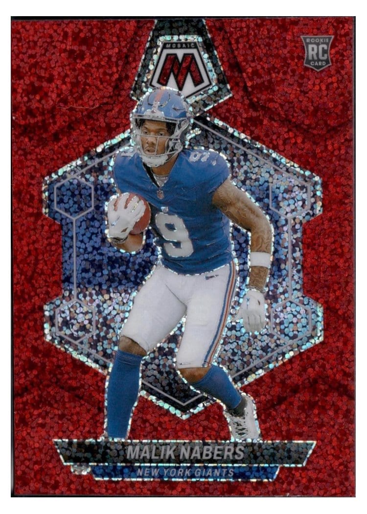 2024 Panini Mosaic Base Set Malik Nabers #306 card