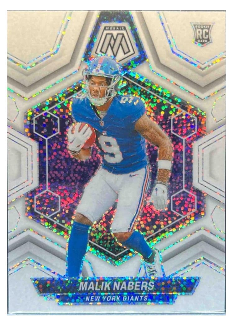 2024 Panini Mosaic Base Set Malik Nabers #306 card