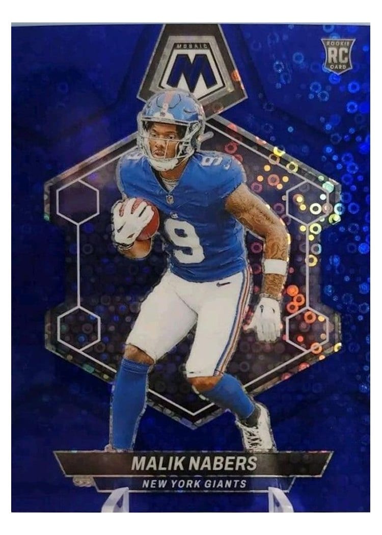 2024 Panini Mosaic Base Set Malik Nabers #306 card