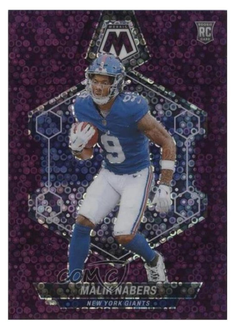 2024 Panini Mosaic Base Set Malik Nabers #306 card