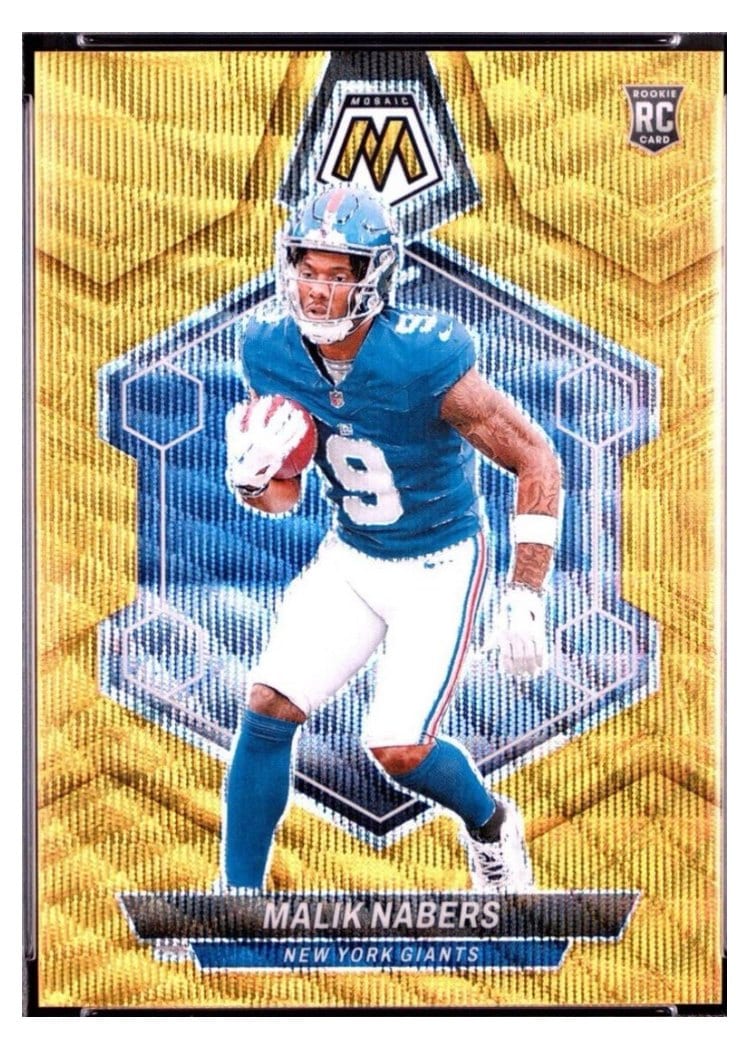 2024 Panini Mosaic Base Set Malik Nabers #306 card