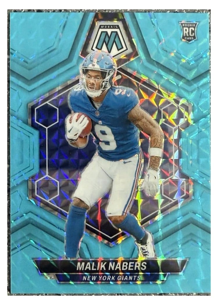 2024 Panini Mosaic Base Set Malik Nabers #306 card