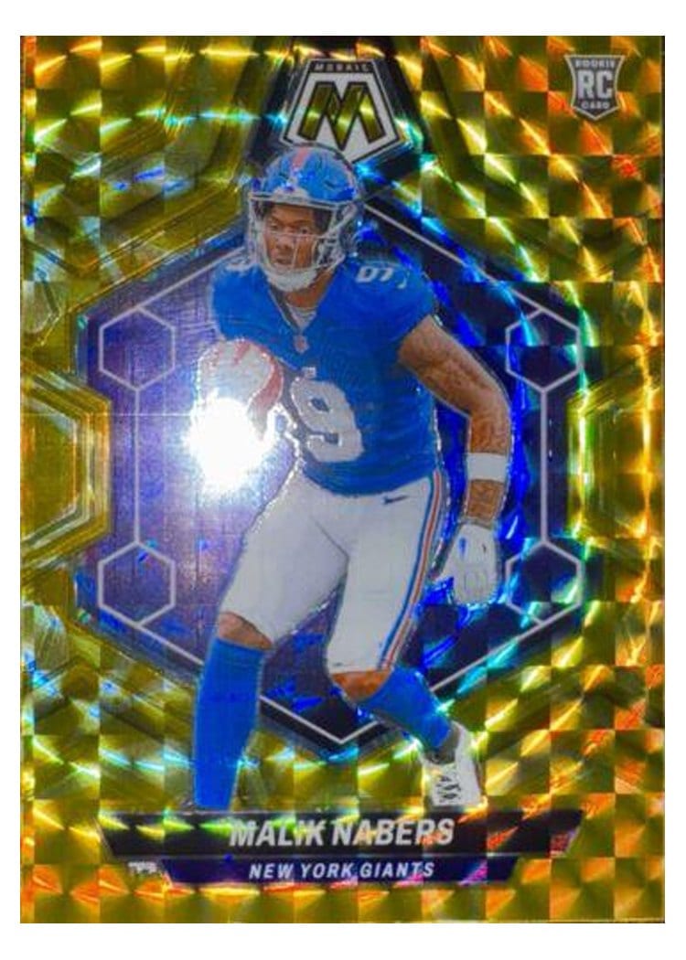 2024 Panini Mosaic Base Set Malik Nabers #306 card
