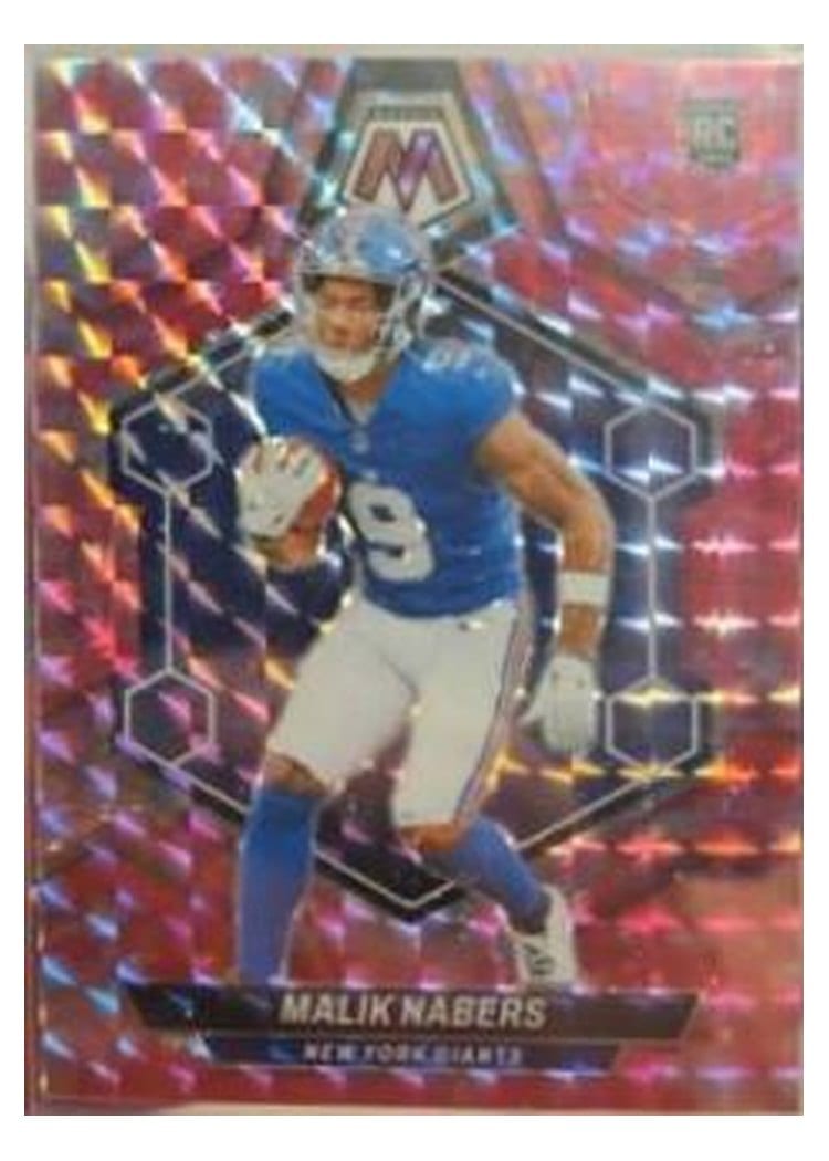 2024 Panini Mosaic Base Set Malik Nabers #306 card