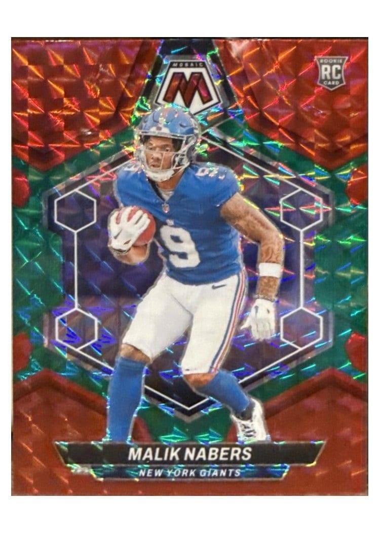 2024 Panini Mosaic Base Set Malik Nabers #306 card