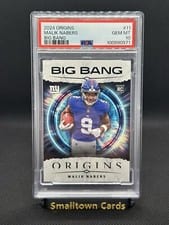 2024 Panini Origins Big Bang Malik Nabers #11 card