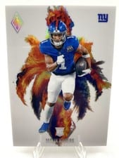 2024 Panini Phoenix Color Blast Malik Nabers #CB-MNS card