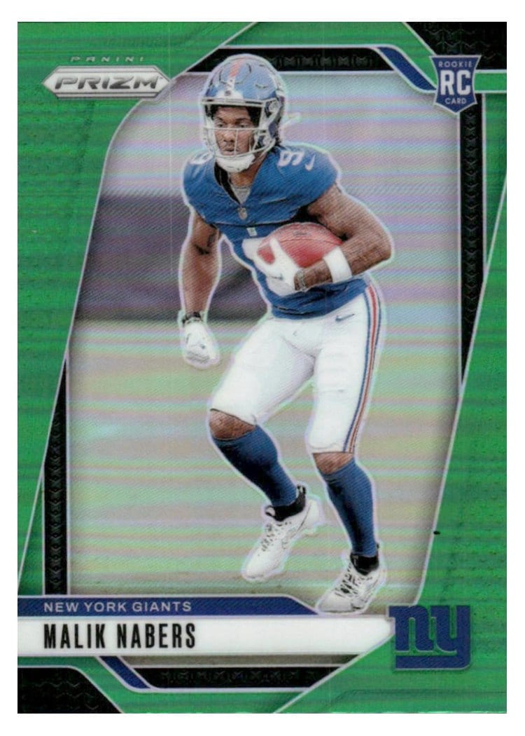 2024 Panini Prizm Base Set Malik Nabers #370 card