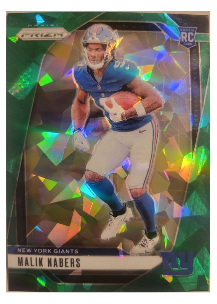2024 Panini Prizm Base Set Malik Nabers #370 card