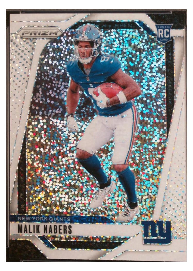 2024 Panini Prizm Base Set Malik Nabers #370 card