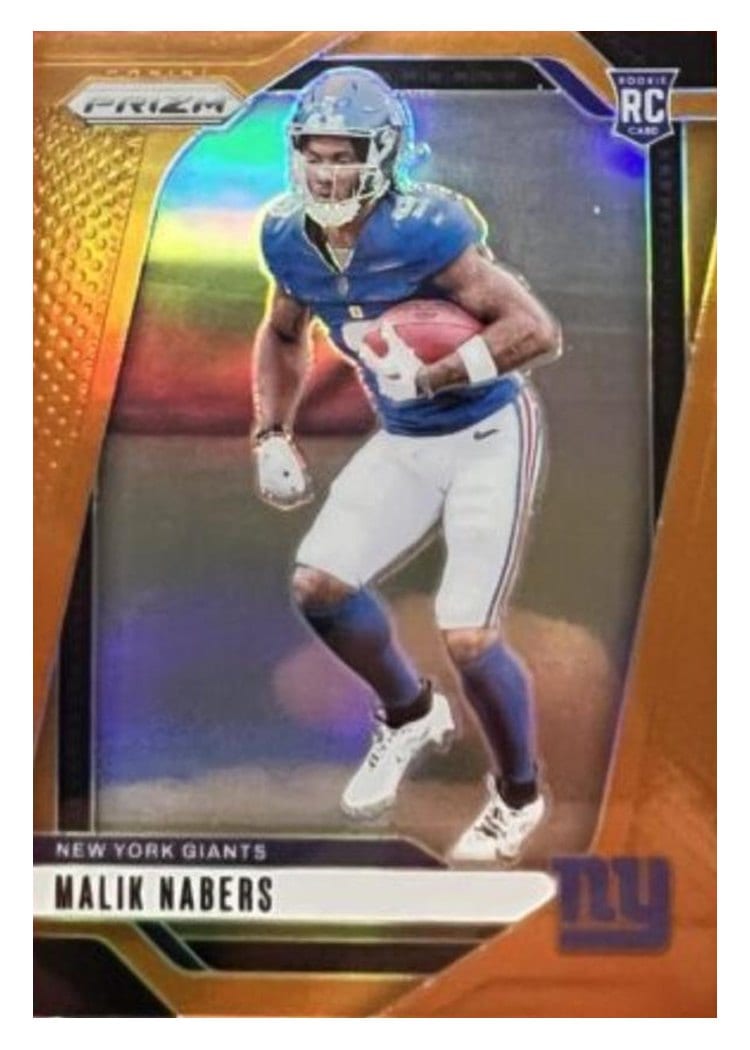 2024 Panini Prizm Base Set Malik Nabers #370 card
