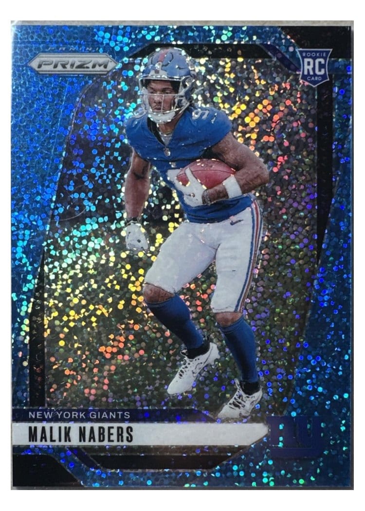 2024 Panini Prizm Base Set Malik Nabers #370 card
