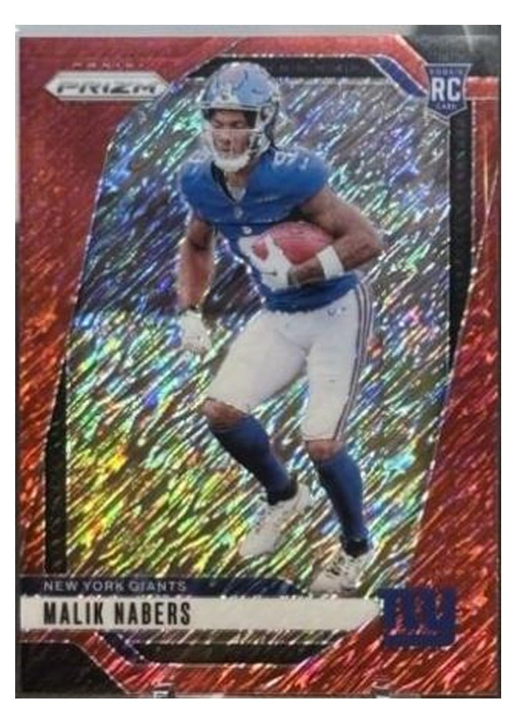 2024 Panini Prizm Base Set Malik Nabers #370 card