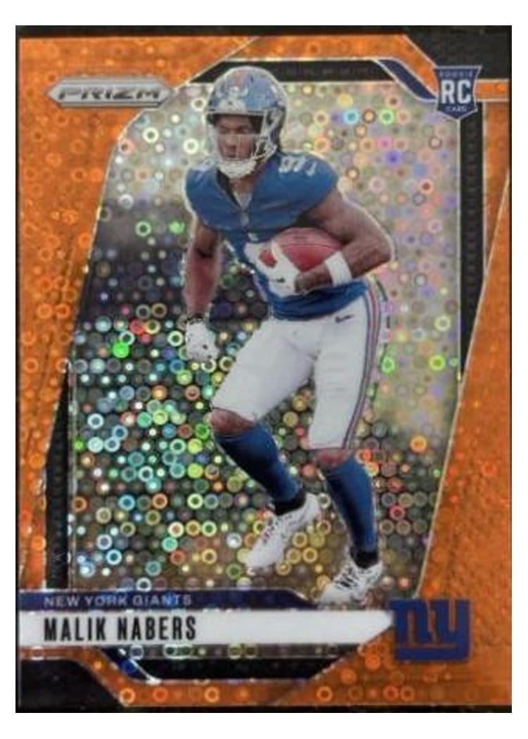 2024 Panini Prizm Base Set Malik Nabers #370 card