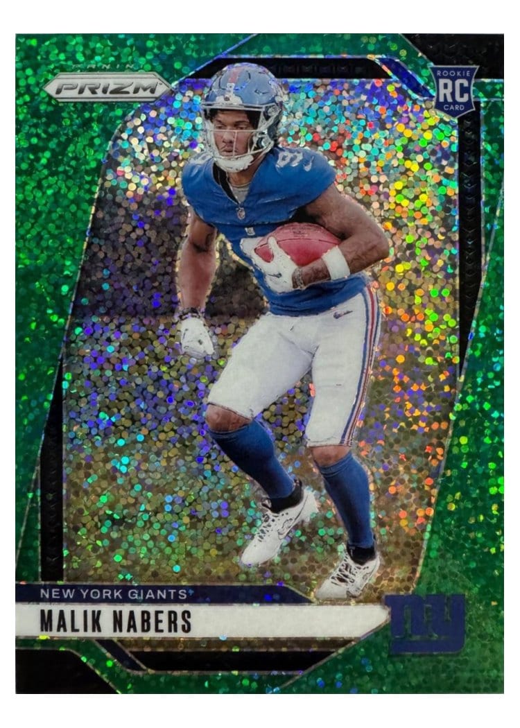 2024 Panini Prizm Base Set Malik Nabers #370 card