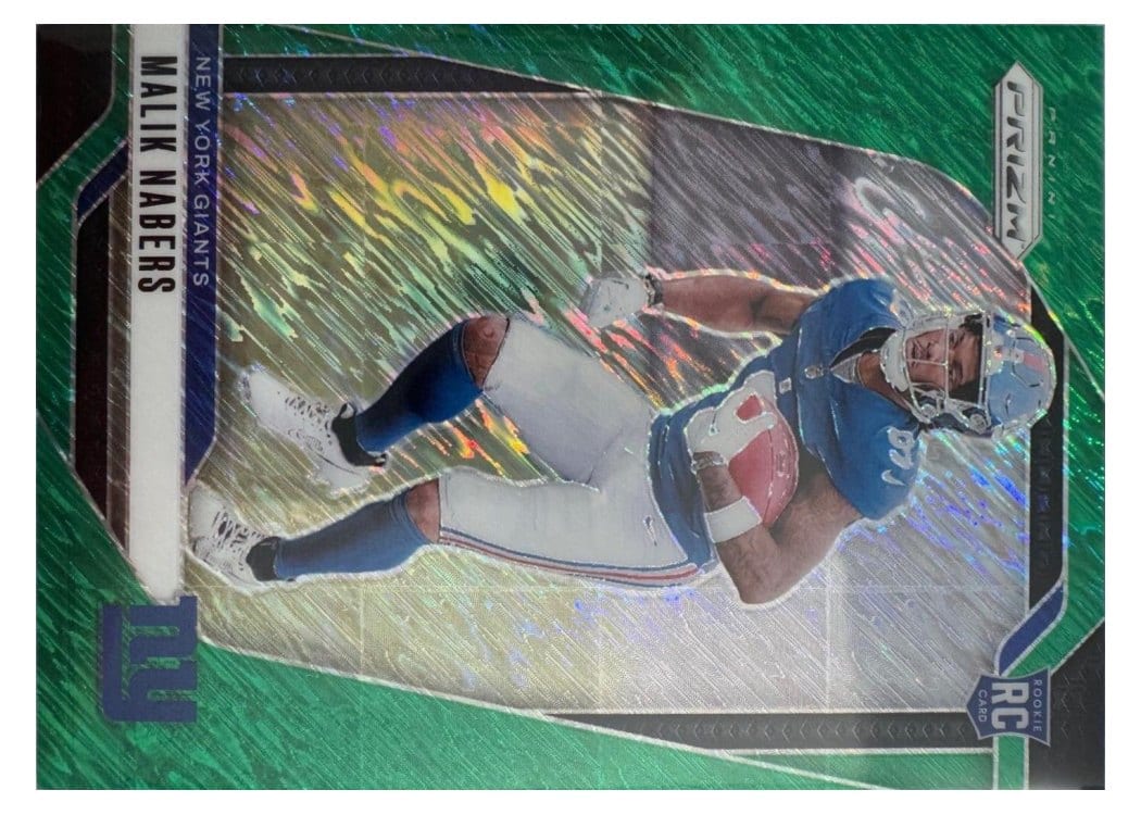 2024 Panini Prizm Base Set Malik Nabers #370 card