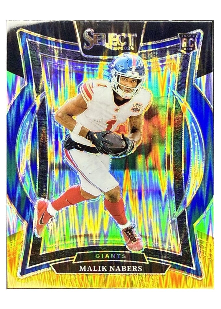 2024 Panini Select Malik Nabers #29 card