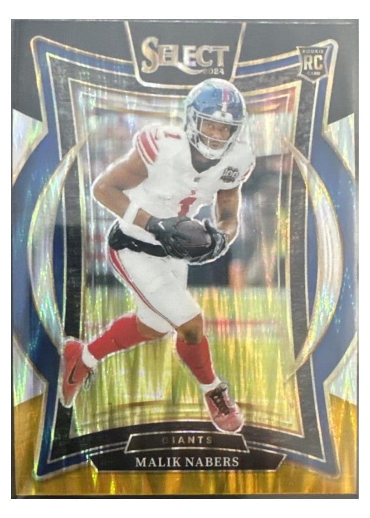 2024 Panini Select Malik Nabers #29 card