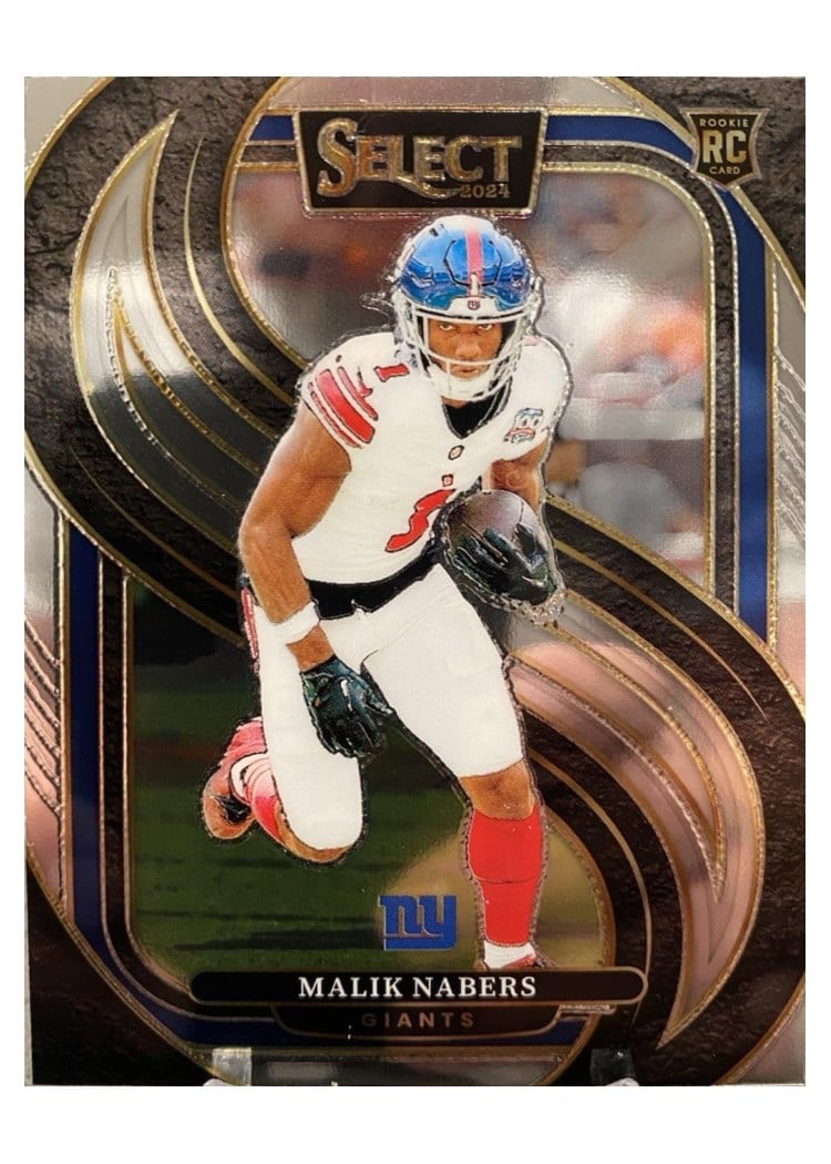 2024 Panini Select Base Set Malik Nabers #116 card