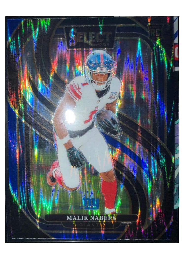 2024 Panini Select Base Set Malik Nabers #116 card