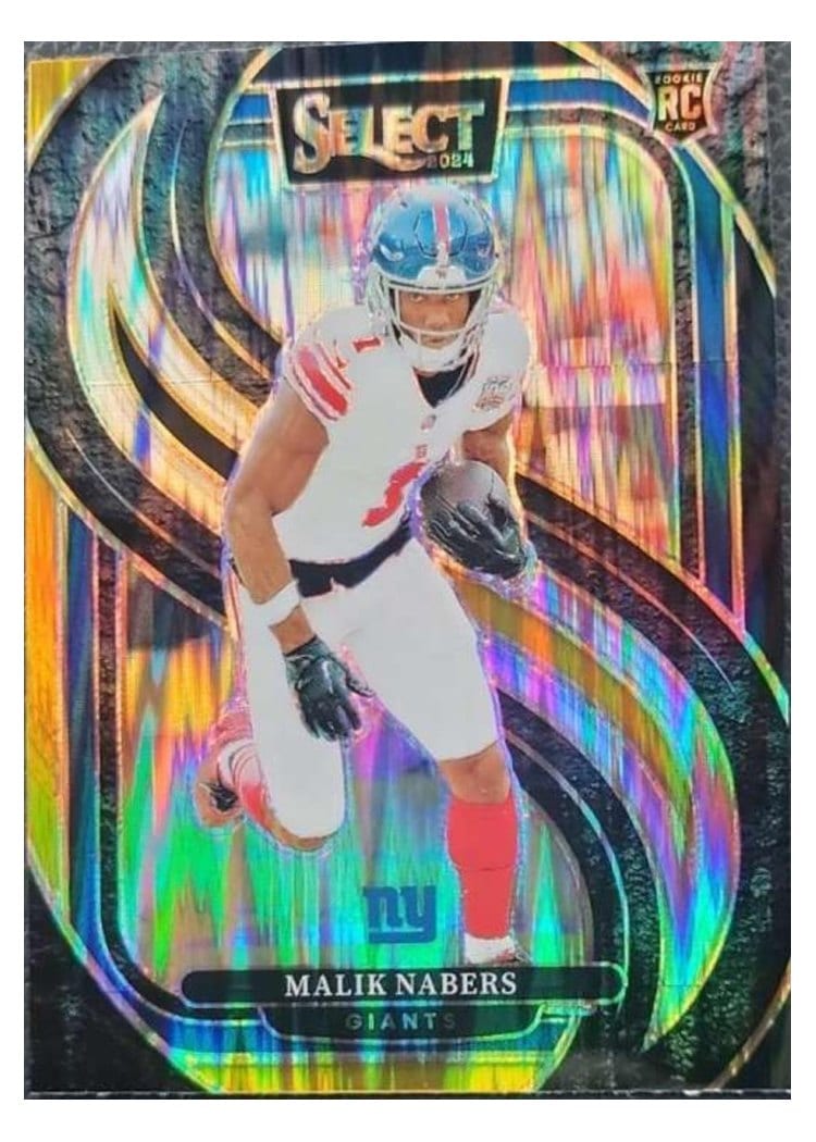 2024 Panini Select Base Set Malik Nabers #116 card