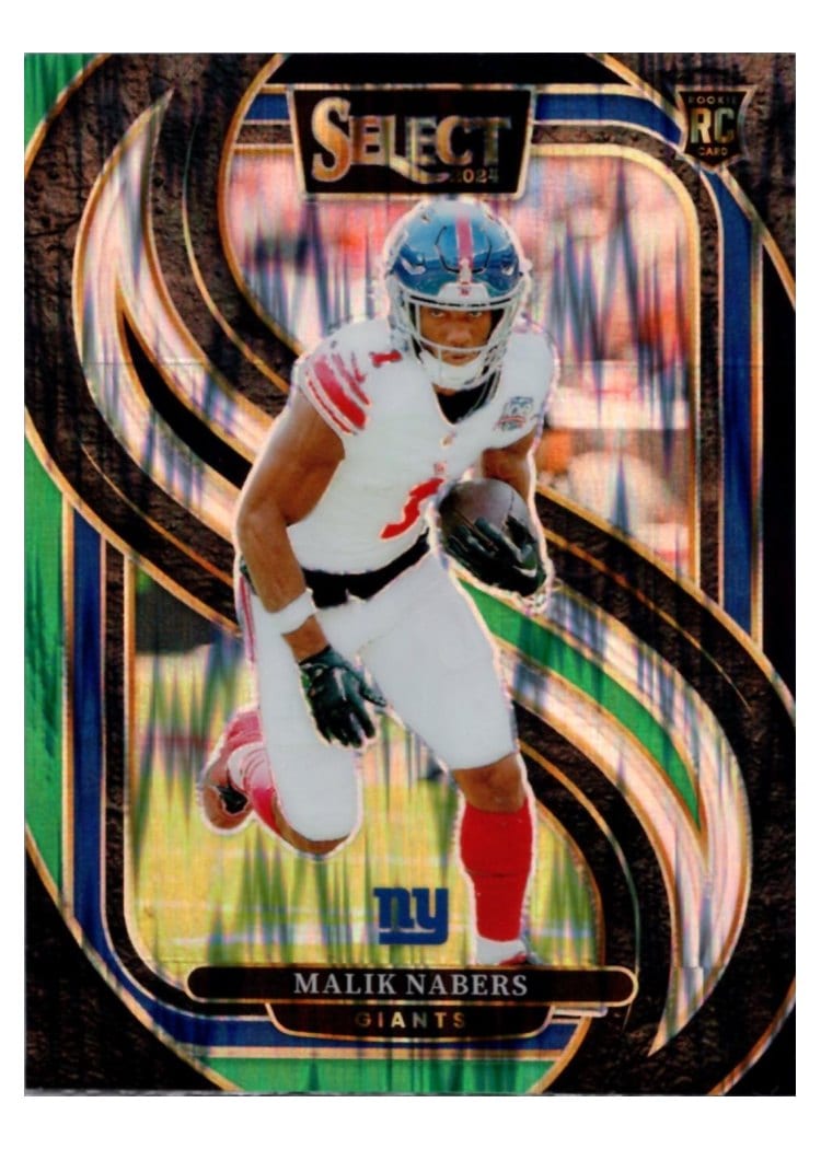 2024 Panini Select Base Set Malik Nabers #116 card