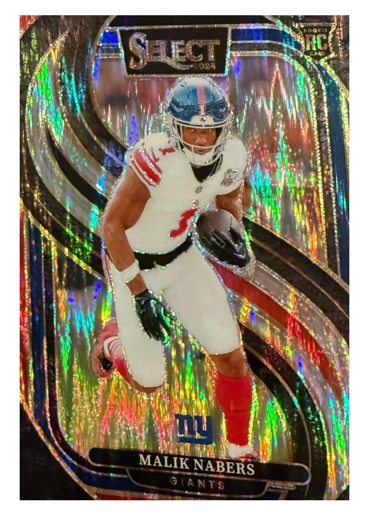 2024 Panini Select Base Set Malik Nabers #116 card