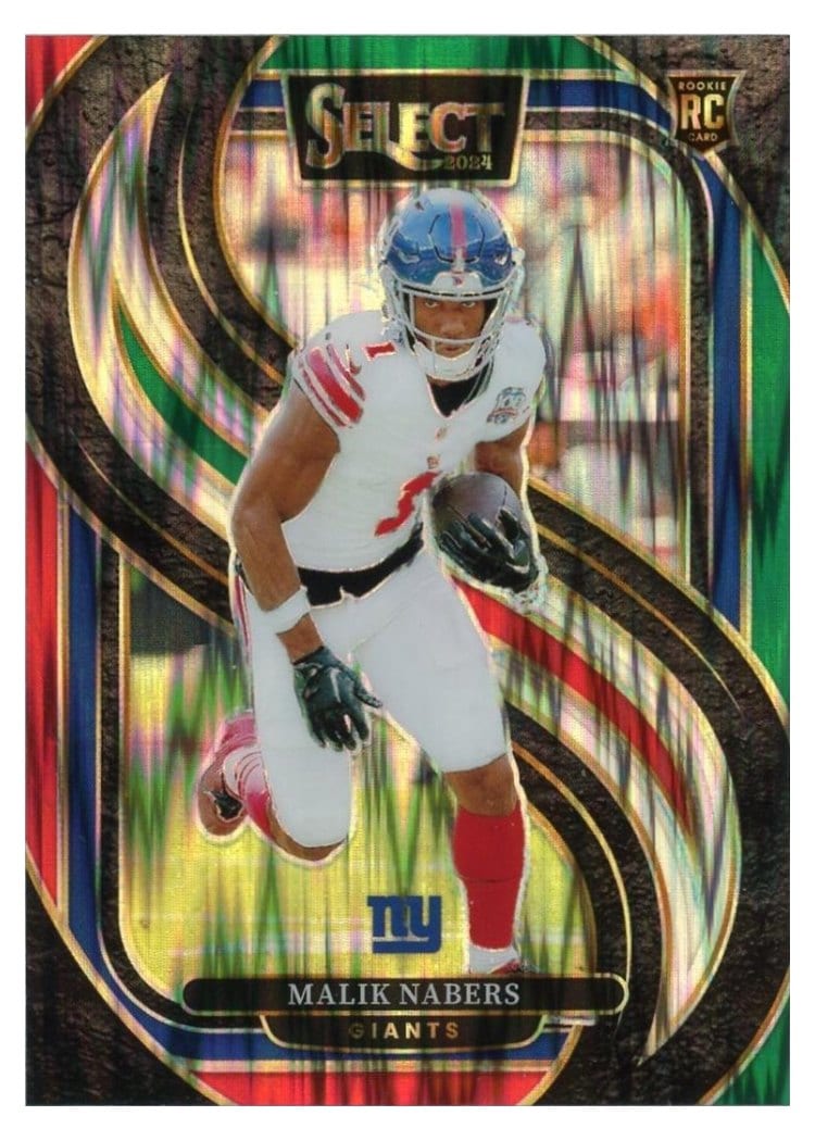 2024 Panini Select Base Set Malik Nabers #116 card