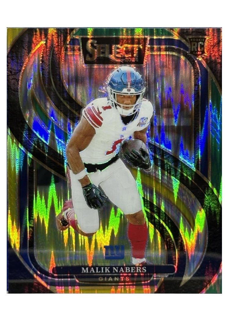 2024 Panini Select Base Set Malik Nabers #116 card