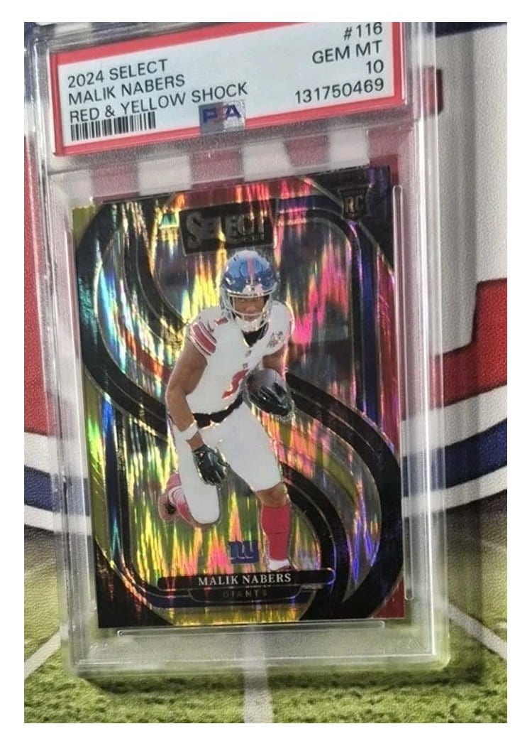 2024 Panini Select Base Set Malik Nabers #116 card