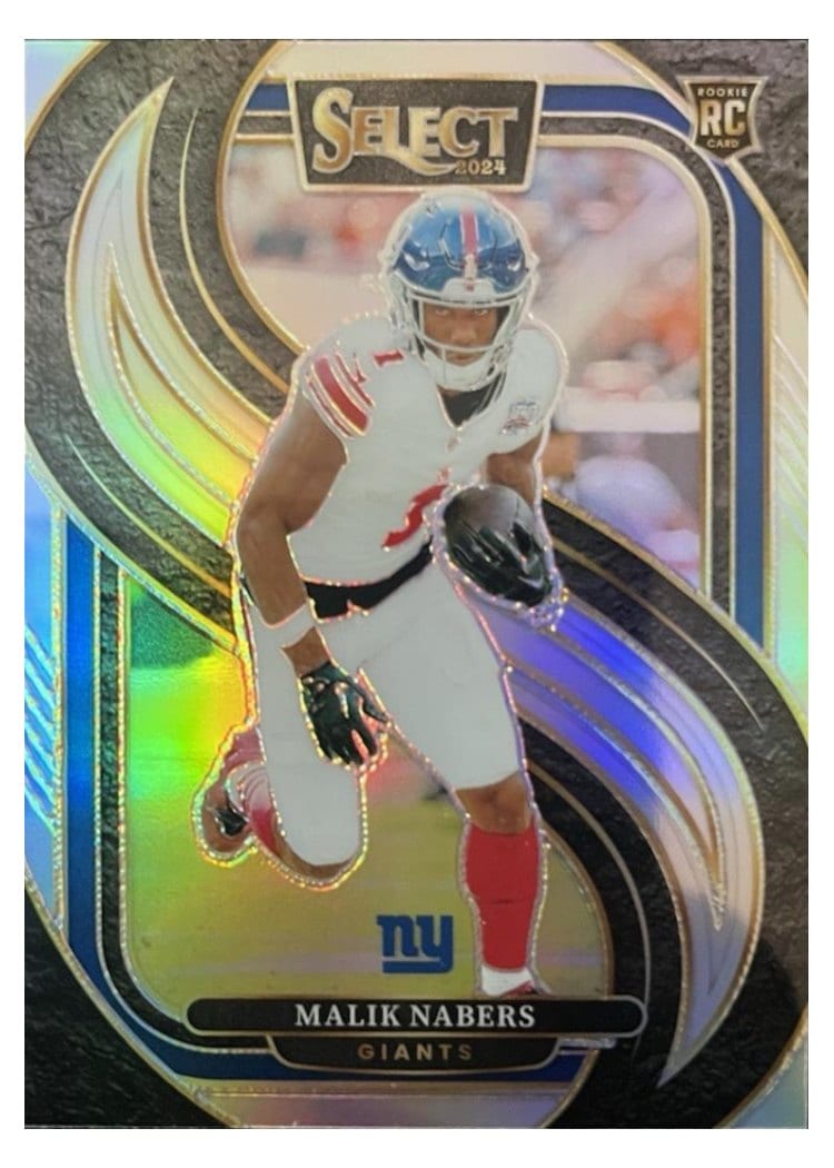 2024 Panini Select Base Set Malik Nabers #116 card