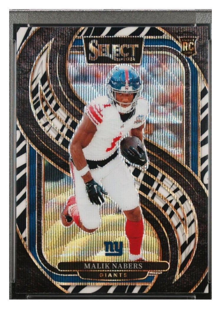 2024 Panini Select Base Set Malik Nabers #116 card