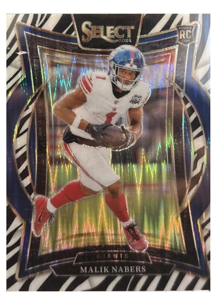 2024 Panini Select Base Set Malik Nabers #116 card