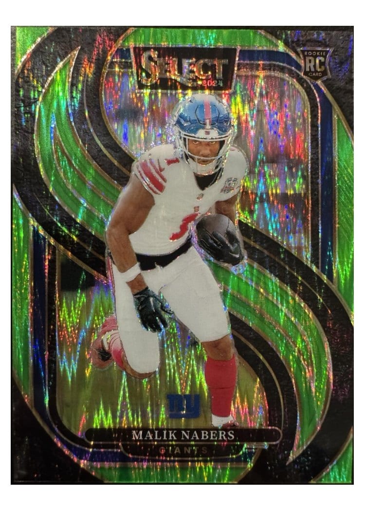 2024 Panini Select Base Set Malik Nabers #116 card