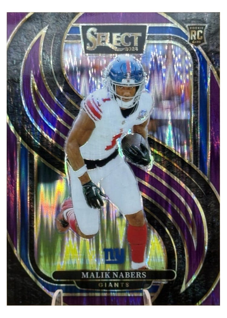 2024 Panini Select Base Set Malik Nabers #116 card