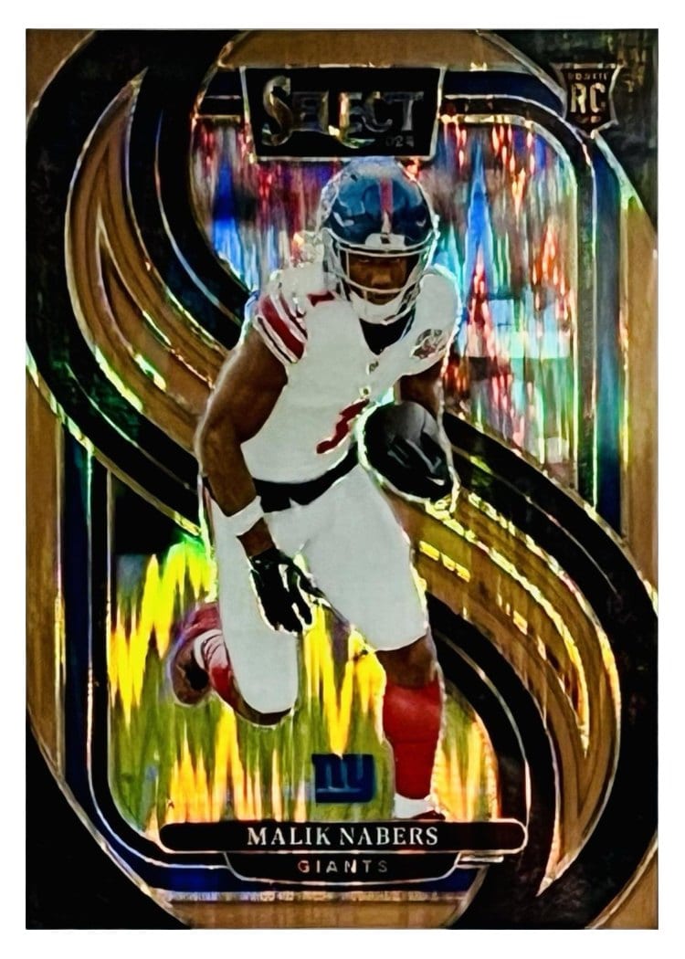 2024 Panini Select Base Set Malik Nabers #116 card