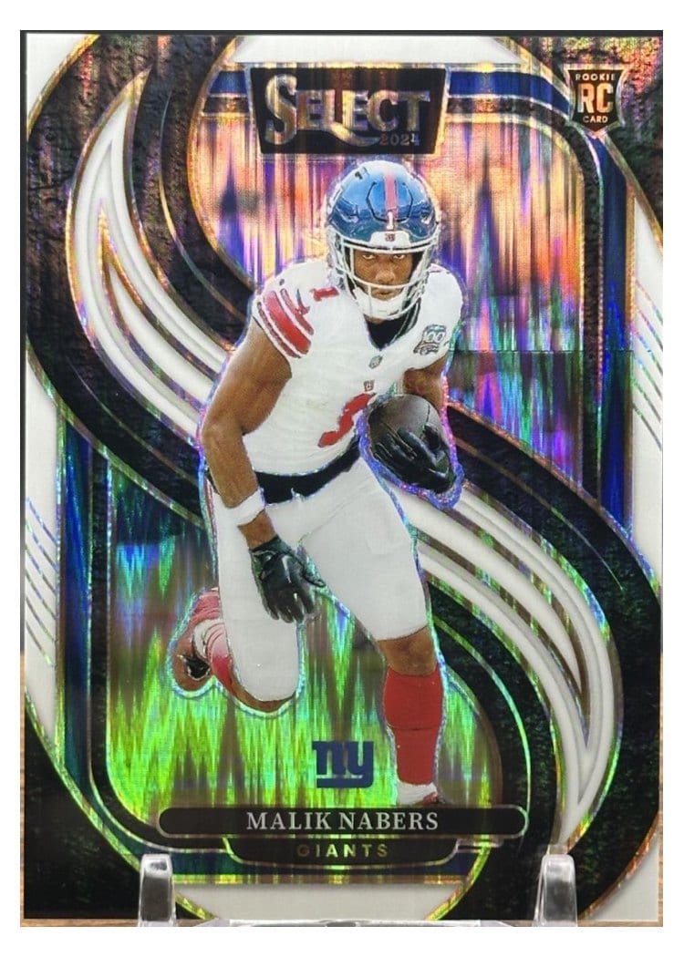 2024 Panini Select Base Set Malik Nabers #116 card