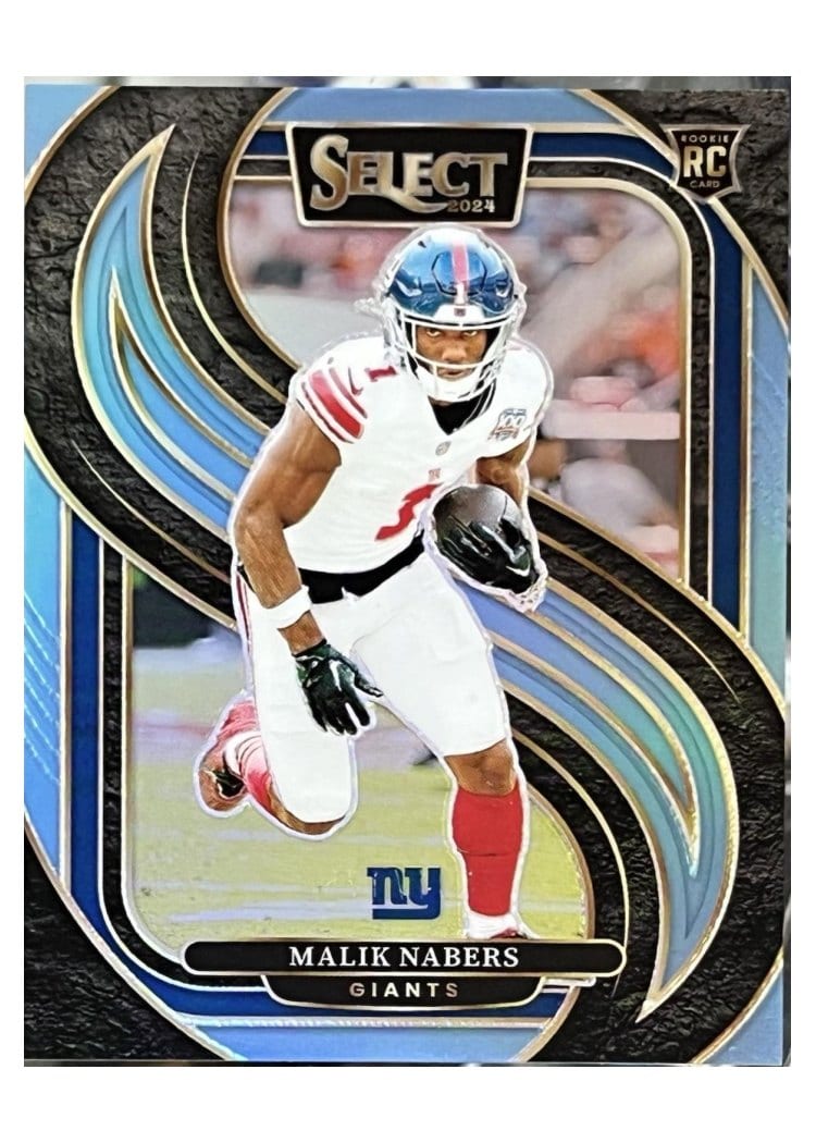2024 Panini Select Base Set Malik Nabers #116 card