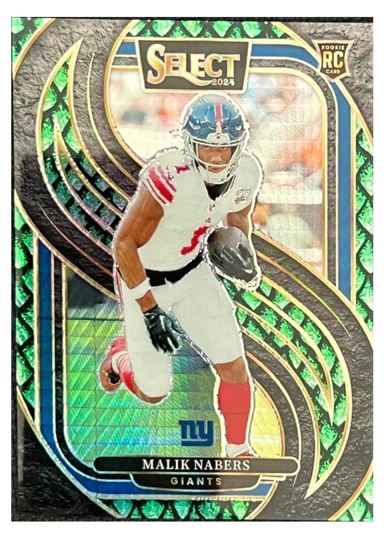 2024 Panini Select Base Set Malik Nabers #116 card