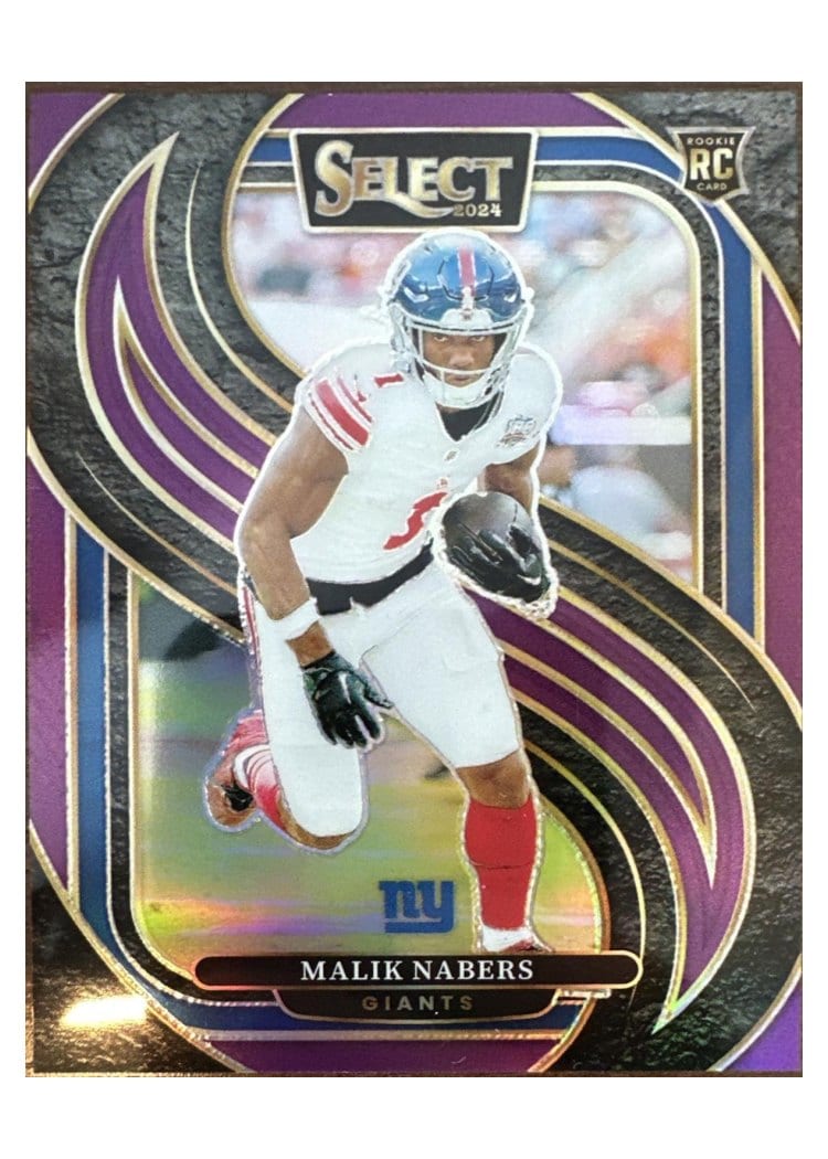 2024 Panini Select Base Set Malik Nabers #116 card