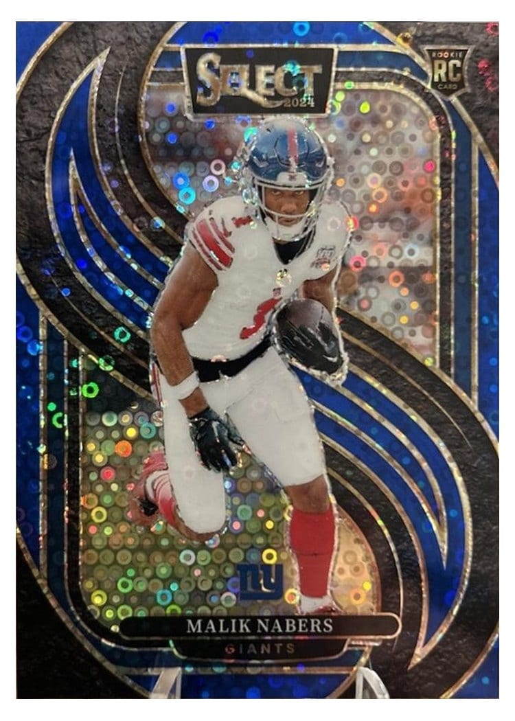 2024 Panini Select Base Set Malik Nabers #116 card