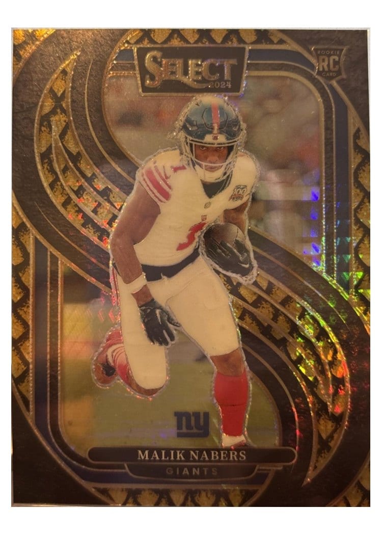 2024 Panini Select Base Set Malik Nabers #116 card