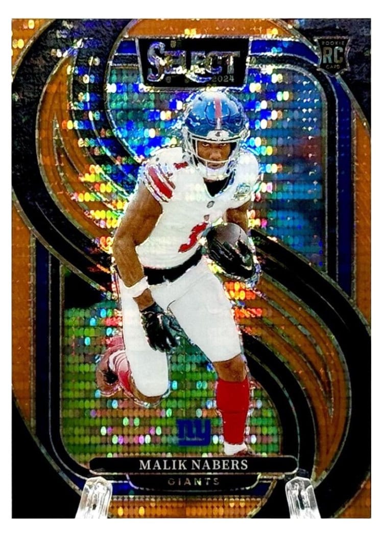 2024 Panini Select Base Set Malik Nabers #116 card