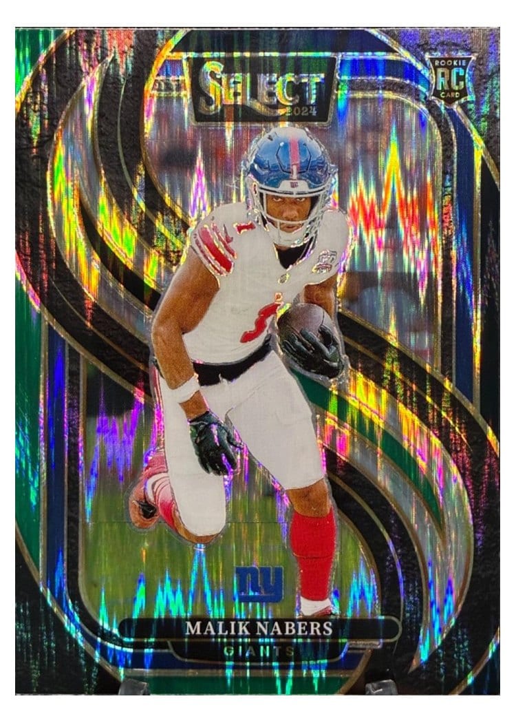 2024 Panini Select Base Set Malik Nabers #116 card