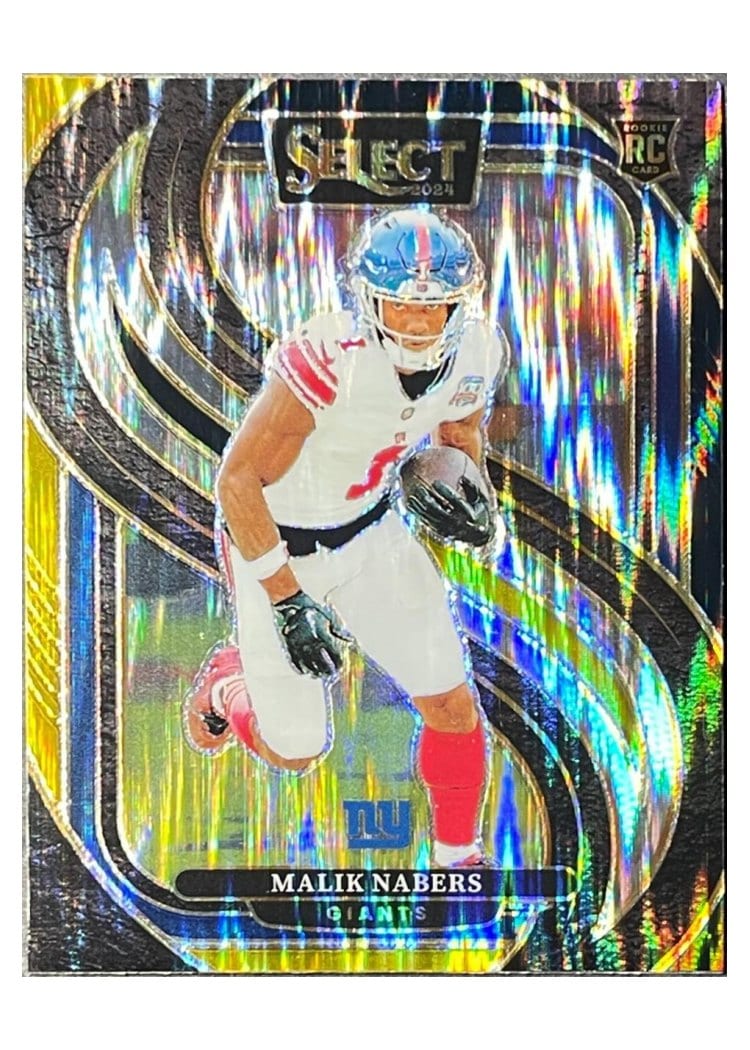 2024 Panini Select Base Set Malik Nabers #116 card